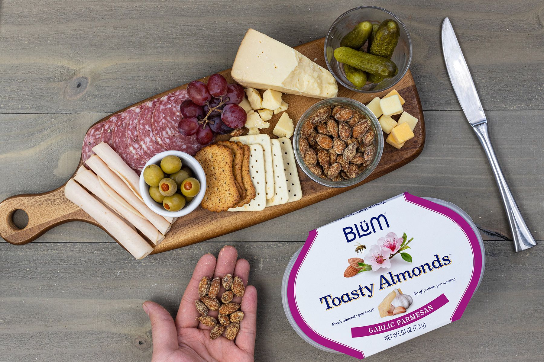 Blum Almonds Website, Photos, and Marketing Collateral
